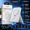 5000mAh MagSafe Magnetic Wireless Power Bank with Foldable Stand & Apple Find My