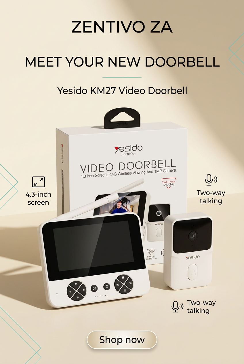 ZENTIVO ZA Yesido video doorbell portrait ad