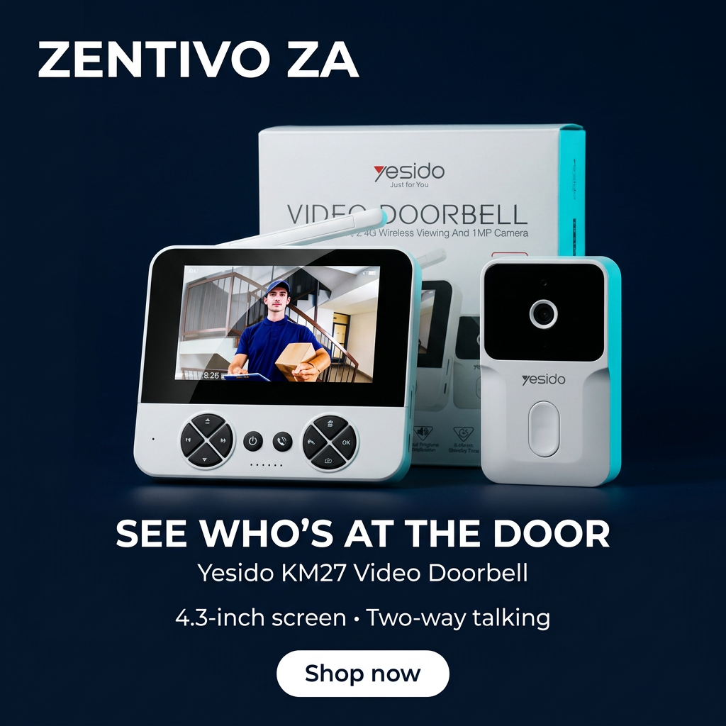 ZENTIVO ZA Yesido video doorbell studio ad